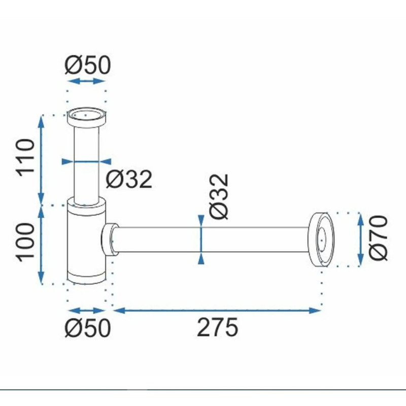Kuchnia KLARA IV 100cm socjalna do gabinetu z umywalką i baterią kaszmir/złoty