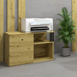 Szafka wolnostojąca Viking I 1D dąb artisan/czarny