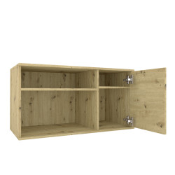 Szafka wolnostojąca Viking II 1D dąb artisan/czarny