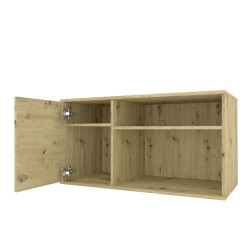 Szafka wolnostojąca Viking II 1D dąb artisan/czarny