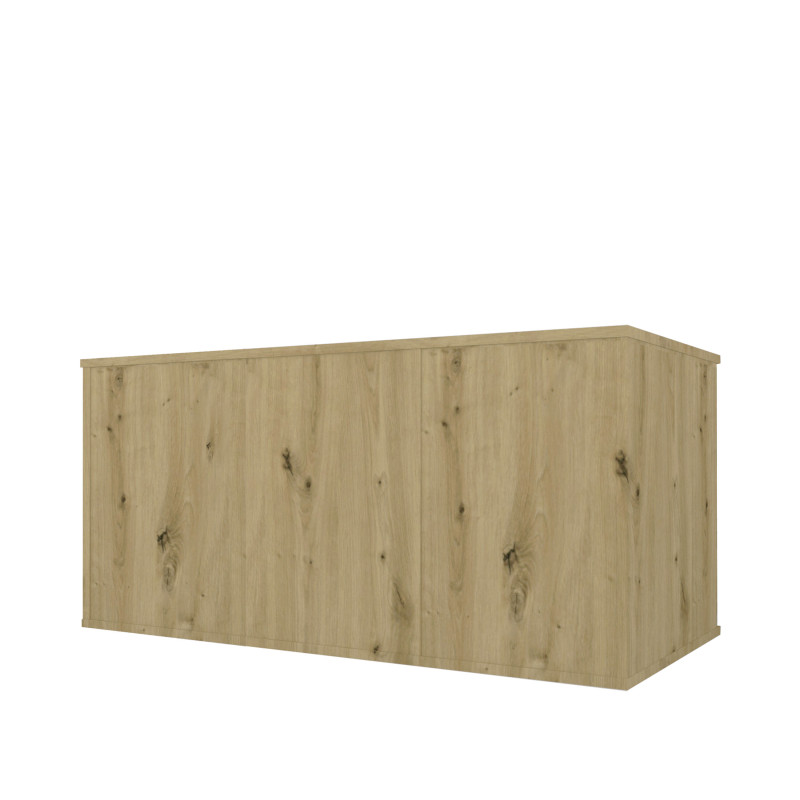 Szafka wolnostojąca Viking II 1D dąb artisan/czarny