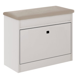 Szafka na buty z siedziskiem ALASKA 11W kaszmir/beżowy