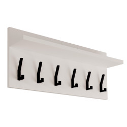 Wieszak ścienny Alaska do przedpokoju kaszmir