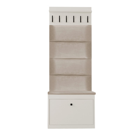 Zestaw mebli do przedpokoju WA114P kaszmir/beżowy