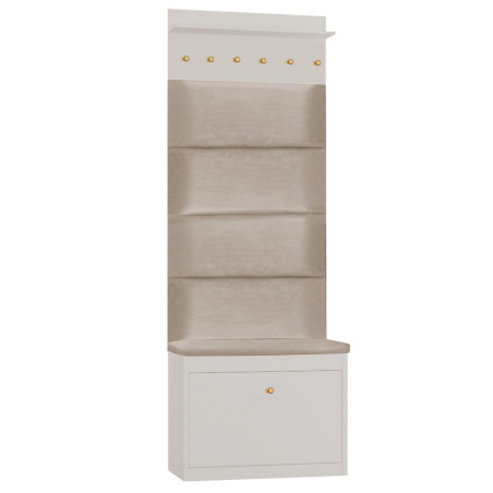 Zestaw mebli do przedpokoju WA114P kaszmir/beżowy/złoty