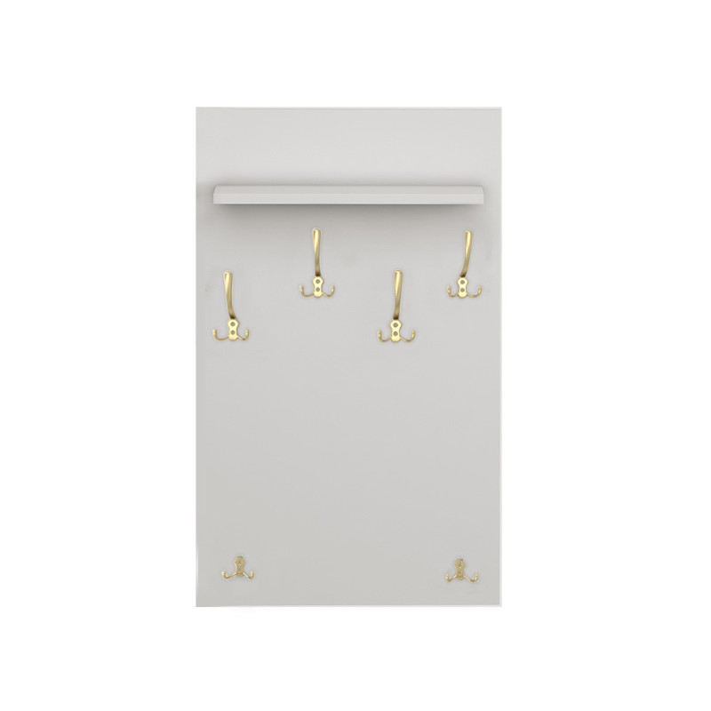 Zestaw mebli do przedpokoju 14W1 kaszmir/beżowy +uchwyt krawędziowy złoty