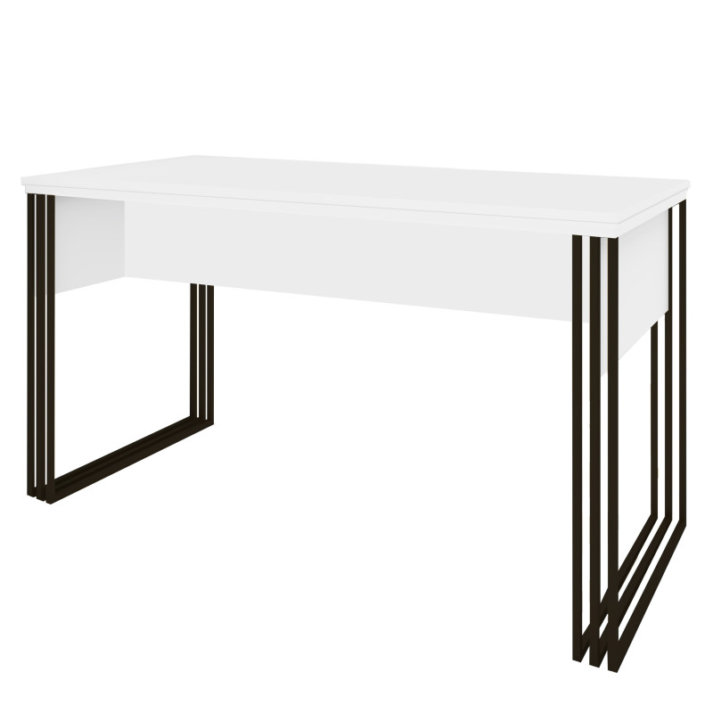 Stół kosmetyczny Klara biały/czarny