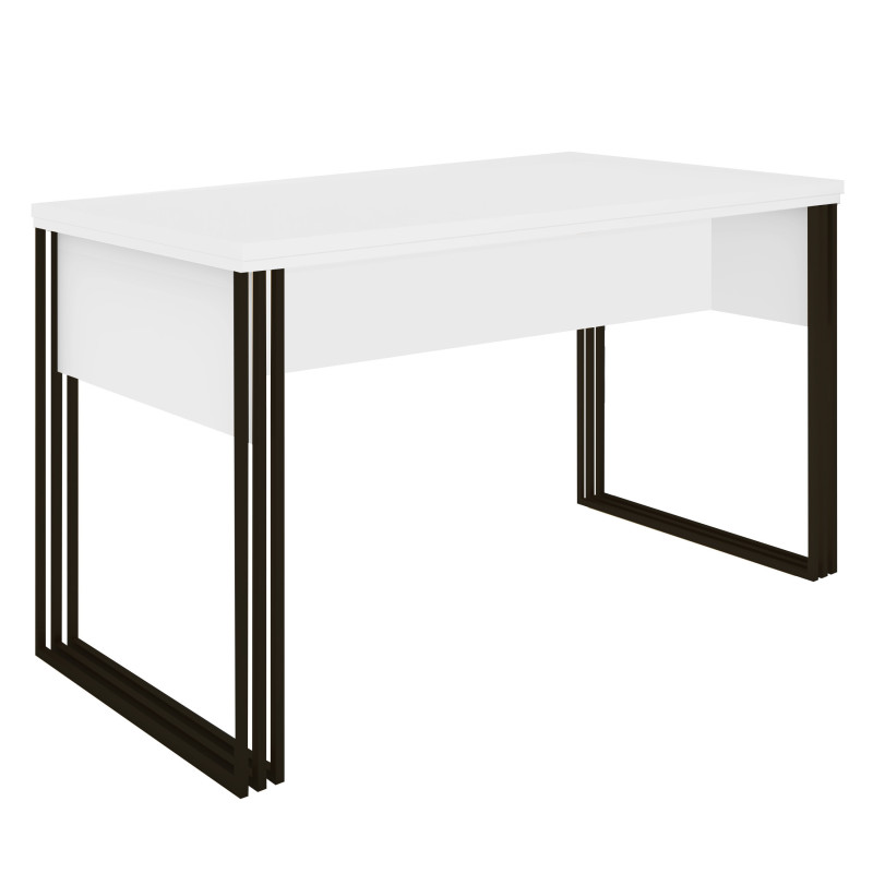 Stół kosmetyczny Klara biały/czarny