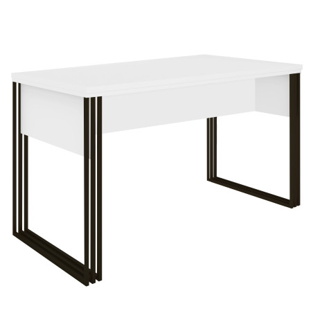 Stół kosmetyczny Klara biały/czarny