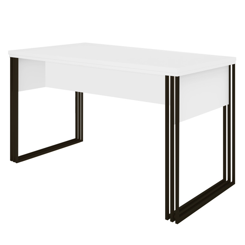 Stół kosmetyczny Klara biały/czarny