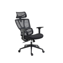 Fotel obrotowy do biura FB27-FX czarny