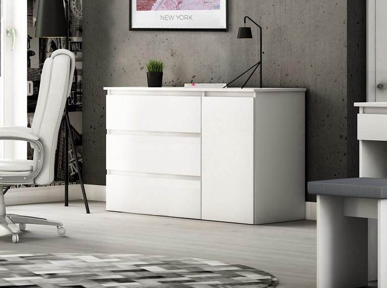 Jakie meble będą pasować do szarego salonu?